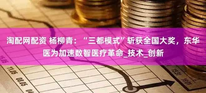 淘配网配资 杨柳青：“三都模式”斩获全国大奖，东华医为加速数智医疗革命_技术_创新