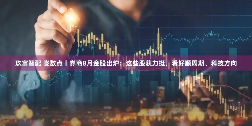 玖富智配 晓数点丨券商8月金股出炉：这些股获力挺，看好顺周期、科技方向
